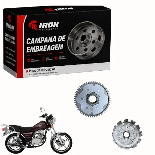 CAMPANA EMBREAGEM YES125/INTRUDER125 IRON