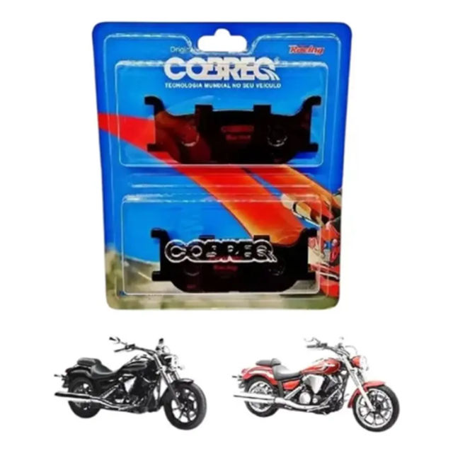 PASTILHA  VIRAGO535/XV750 COBREQ
