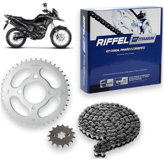 KIT RELACAO BROS160/XRE190 RIFFEL