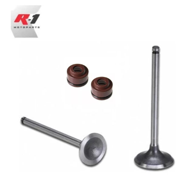 KIT VALVULA ADM/ESC TITAN150/FAN150/BROS150 04-15/FAN125/BROS125 09-13 C/RET R1