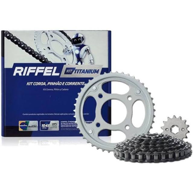 KIT RELACAO FAN125 09-13 RIFFEL