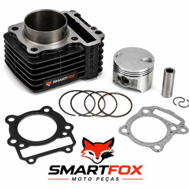 KIT CILINDRO YBR125/FACTOR125/XTZ125/TTR125 SMARTFOX