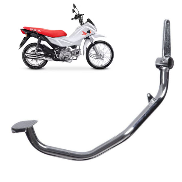 PEDAL FREIO POP100 07/15 CROMADO AURORENSE