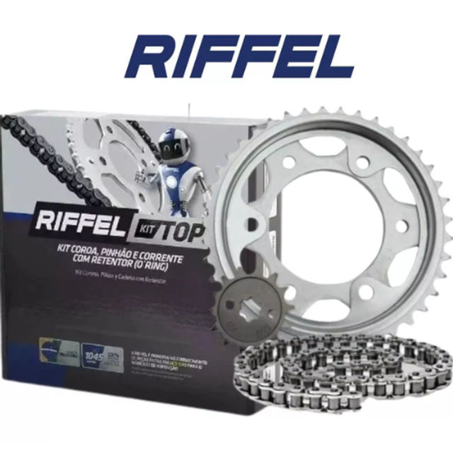 KIT RELACAO LANDER250/TENERE250 07-08 428H RIFFEL