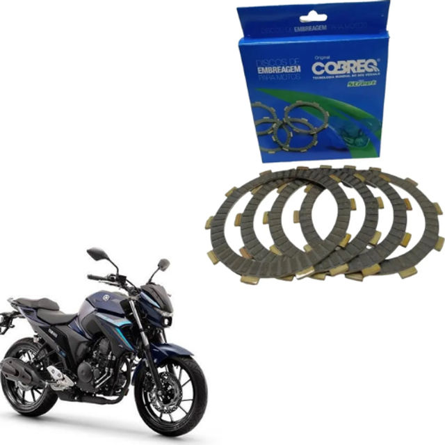 DISCO EMBREAGEM FAZER250/LANDER250/TENERE250 COBREQ