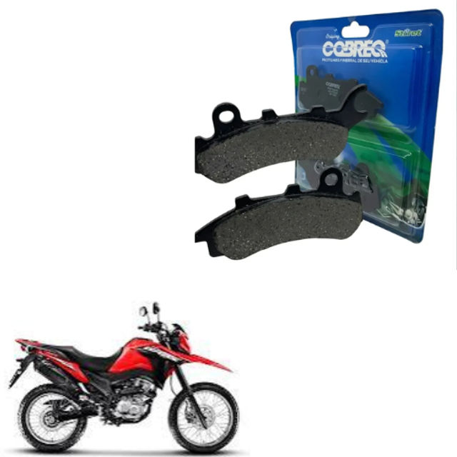 PASTILHA D BROS160 18 (PCX150 19 S/ABS) COBREQ