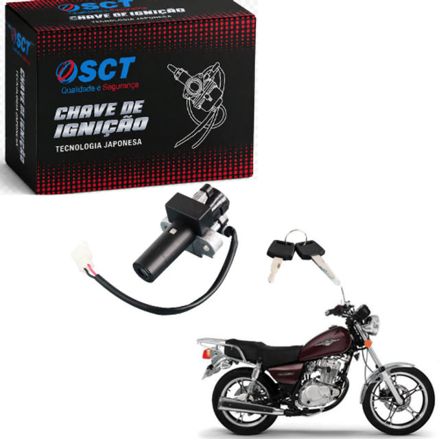 CHAVE IGN INTRUDER125 06-09 SCT
