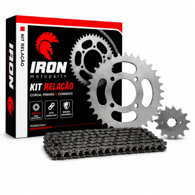 KIT RELACAO TITAN125/FAN125 00-08 IRON
