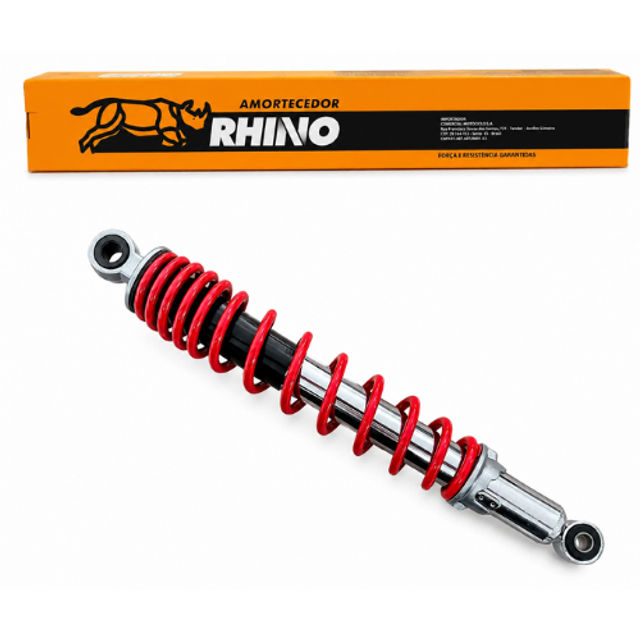 AMORTECEDOR FAZER150/FACTOR150 C/MOLA VERM RHINO