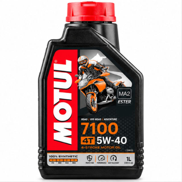 OLEO 5W40 4T 7100 MOTUL SEMISSINTETICO
