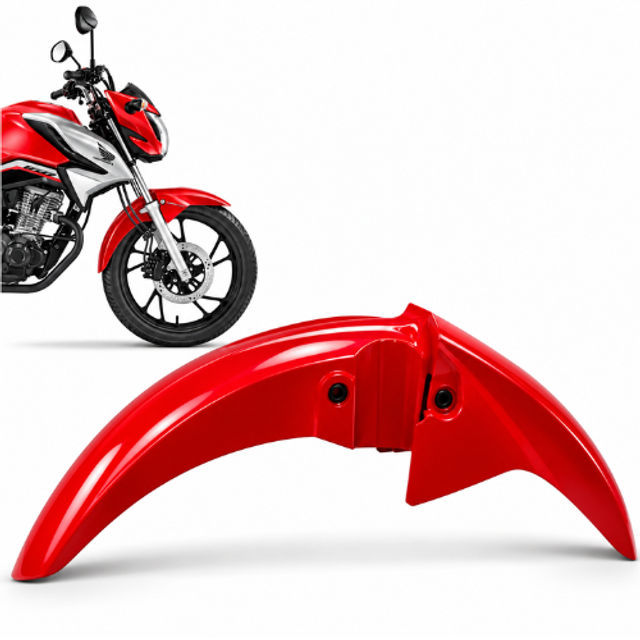 PARALAMA D TITAN160/FAN160 16-23 VERMELHO PEROLA MELC