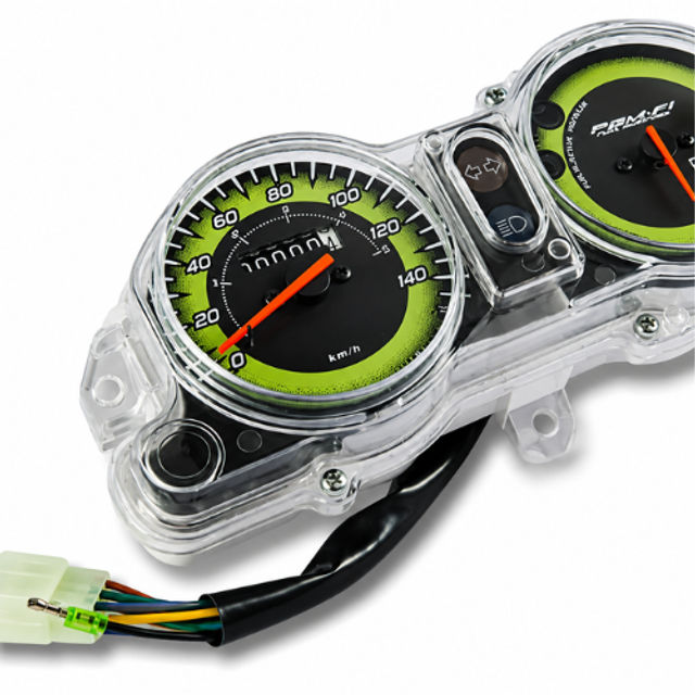 PAINEL TITAN150 09-10 MIX ESD VERDE R1 MOTOPARTS
