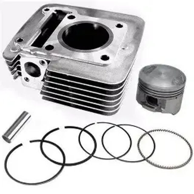 KIT CILINDRO YBR125/FACTOR125/XTZ125/TTR125  METAL LEVE