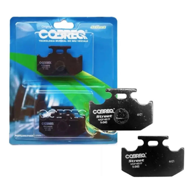 PASTILHA T FAZER250/LANDER/TENERE/CROSSER/FZ25 COBREQ 946