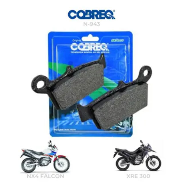 PASTILHA T FALCON/XRE300/XR600 COBREQ 943