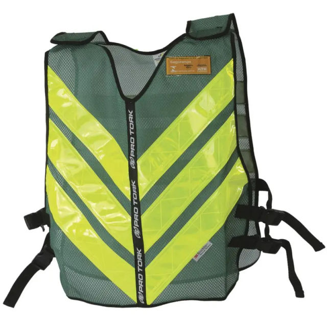 COLETE REFLETIVO TORK ONE GG VERDE CLR-04VD