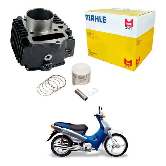 KIT CILINDRO BIZ100/DREAM METAL LEVE