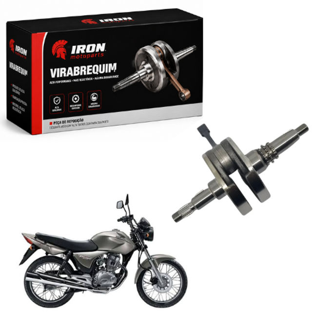 VIRABREQUIM COMP TITAN125/FAN/BROS125 02-08 IRON