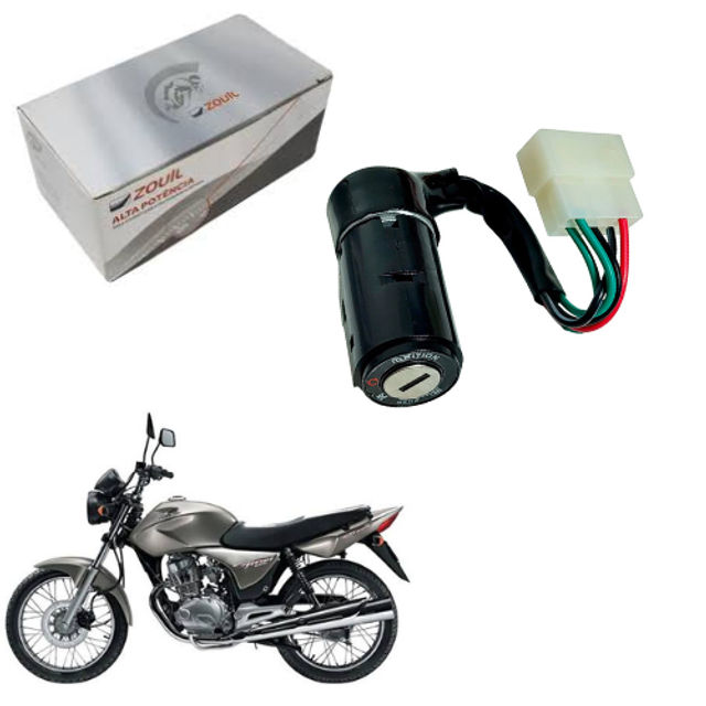 CHAVE IGN TITAN150 ES/KS/ESD 04-08 ZOUIL