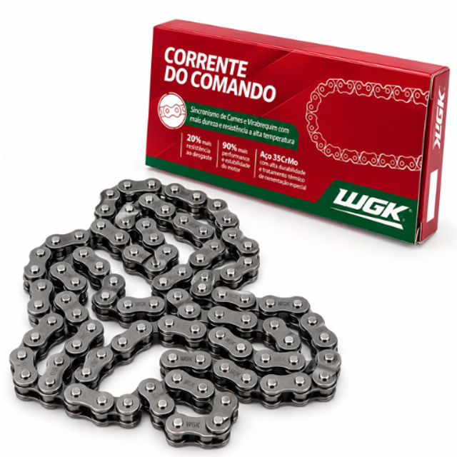 CORRENTE COMANDO BIZ100/POP100 84L 25H WGK