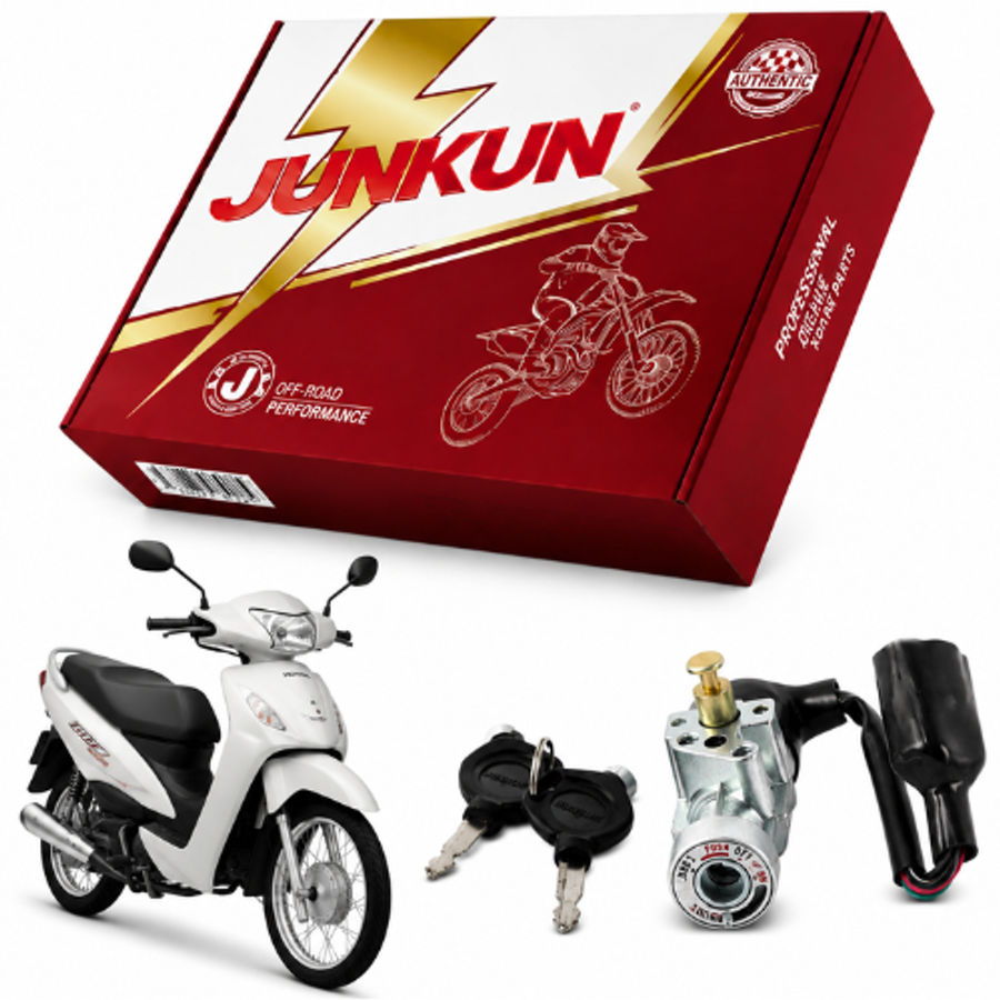 CHAVE IGN BIZ100 05 C/SENSOR JUNKUN