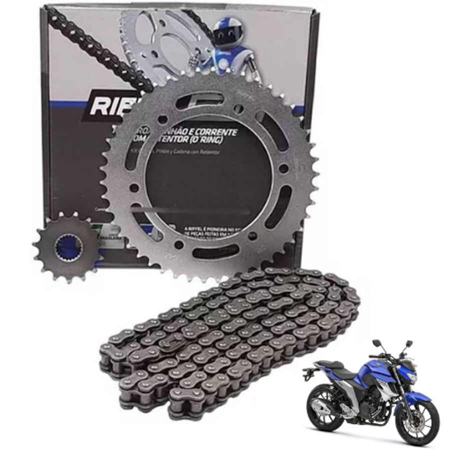 KIT RELACAO FAZER250 06-17 C/RETEN RIFFEL