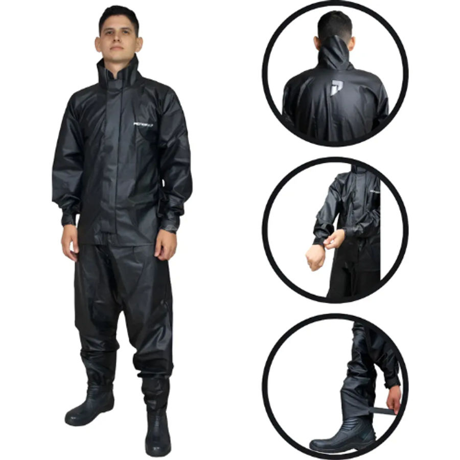 CAPA CHUVA PVC PIONEIRA POP GOLA C/BOLSO XGG