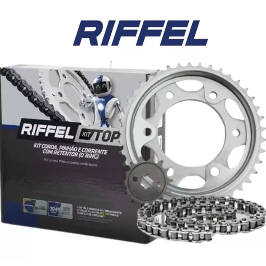 KIT RELACAO LANDER250/TENERE250 07-08 428H RIFFEL