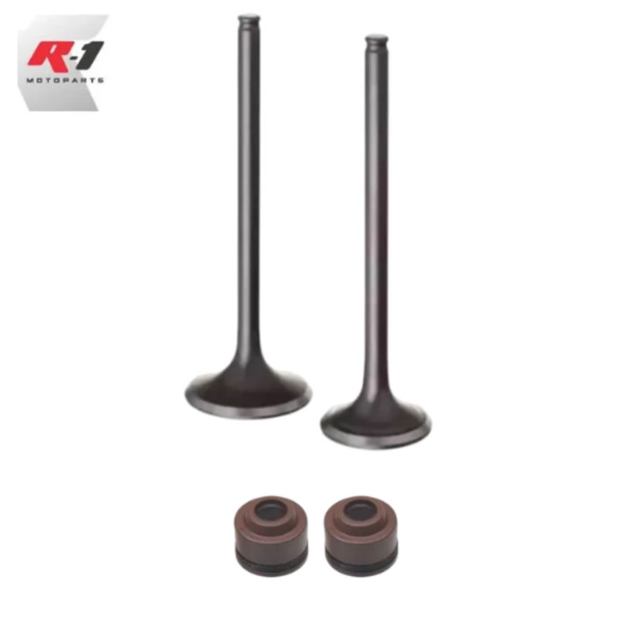 KIT VALVULA ADM/ESC TWISTER250/TORNADO250/CB300300/XRE300/CBTWISTER250/CB300F/CRF C/RET R1 MOTOPARTS