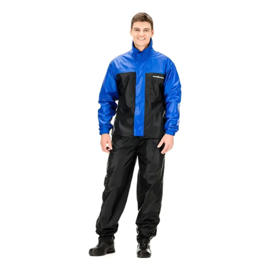 CAPA CHUVA PANTANEIRO NYLON LUXO GOLA EX PT/AZ