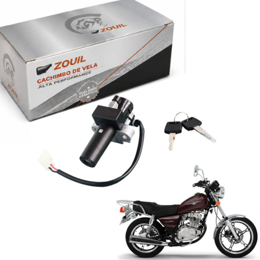 CHAVE IGN INTRUDER125 06-09 4FIOS ZOUIL