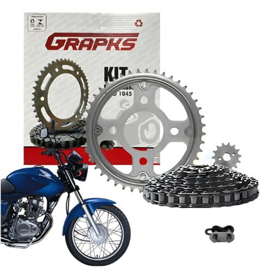 KIT RELACAO TITAN150/FAN150 C/RET GRAPKS