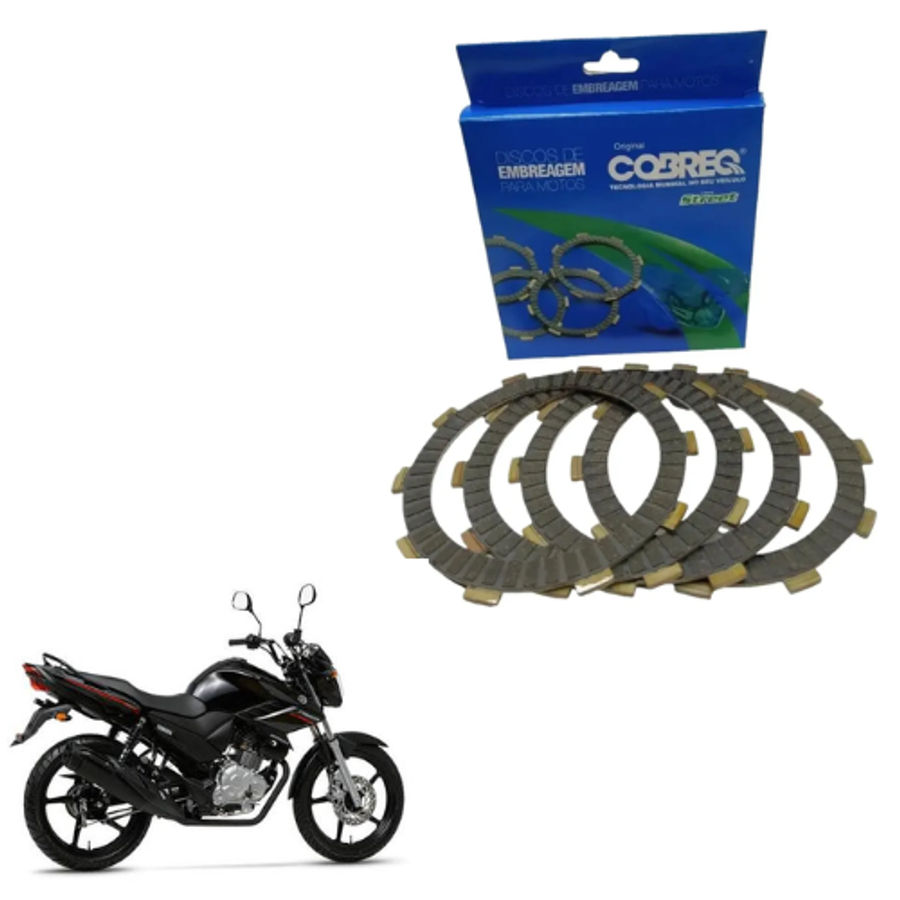 DISCO EMBREAGEM FAZER150/FACTOR150/FACTOR125I COBREQ