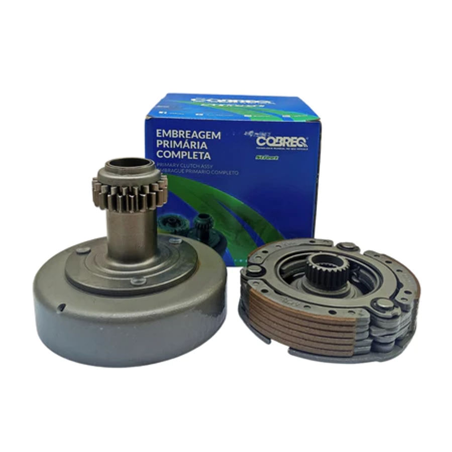 KIT EMBREAGEM BIZ125 COBREQ (0008-KE)