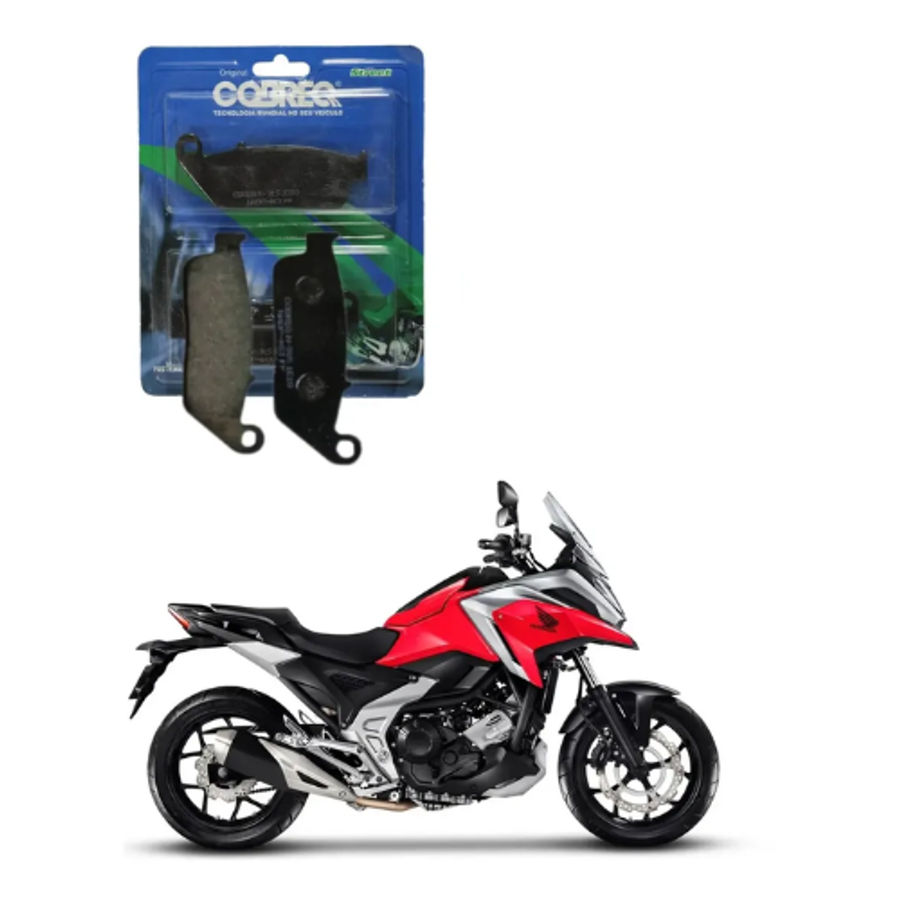 PASTILHA D NC700 CB-TWIST/CBR450 S/ABS COBREQ