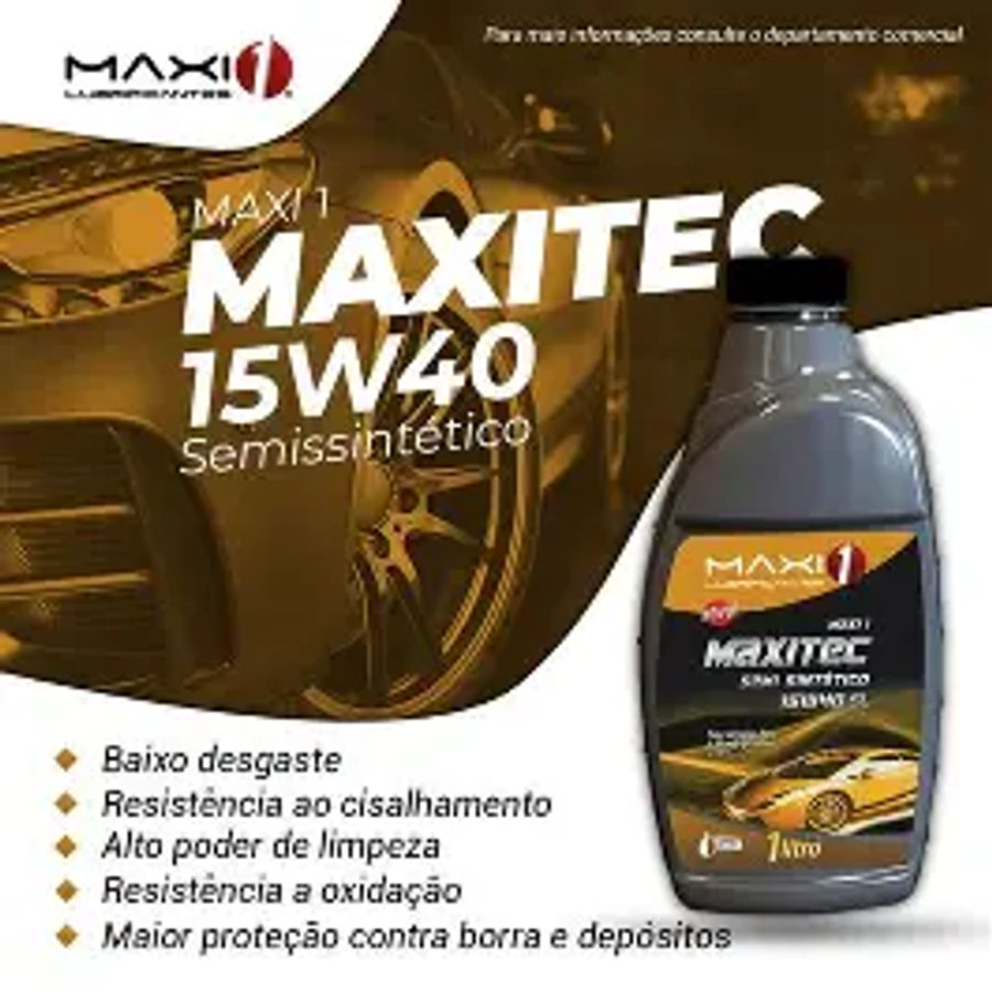 OLEO MAXI 1 15W40 MAXITEC 1 LT CARRO
