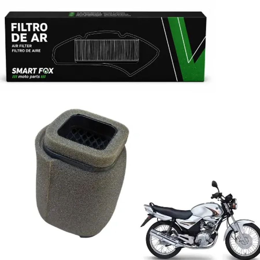 FILTRO AR YBR125 00-08/ FACTOR125 09-16 SMARTFOX