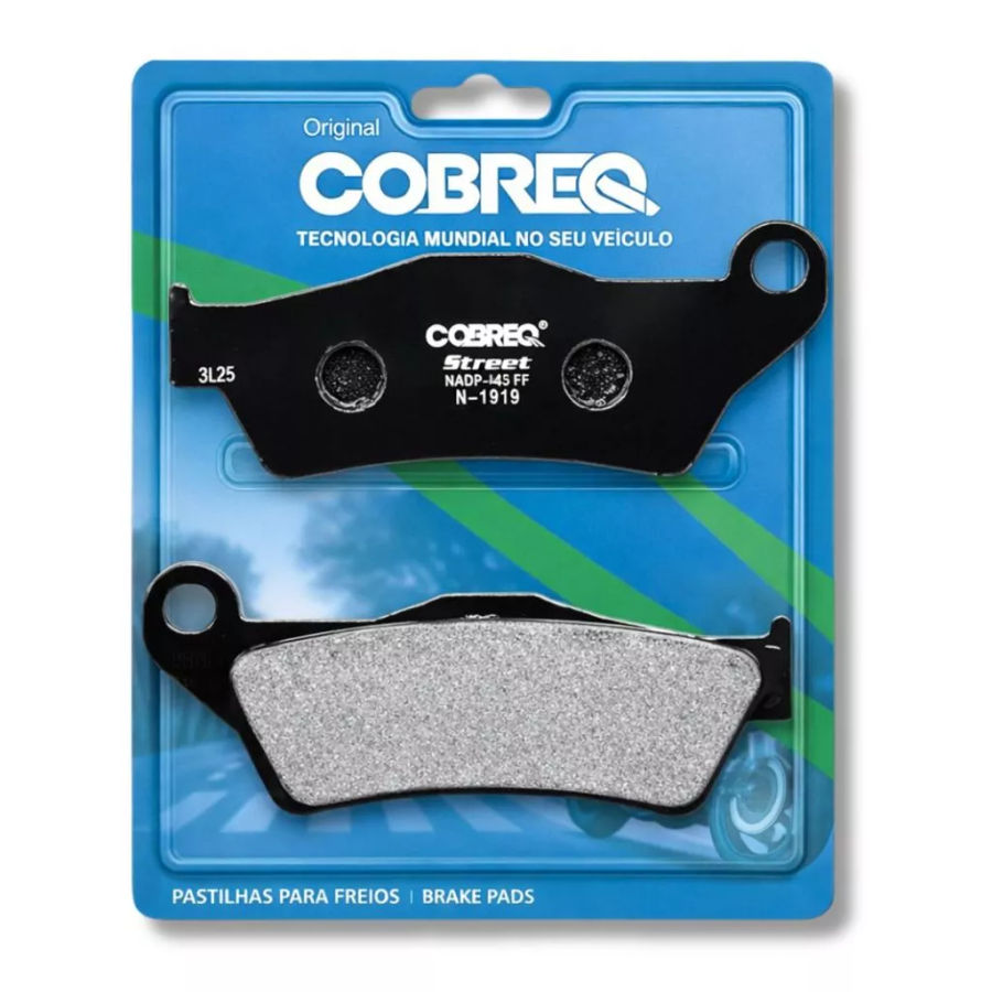 PASTILHA D FZ15/R15 C/ABS COBREQ 1919