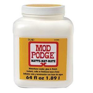 Plaid Mod Podge Matte 64 OZ 1.89 L