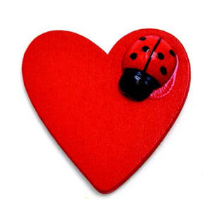 Craft Wooden Heart 3 cm 15/Pack