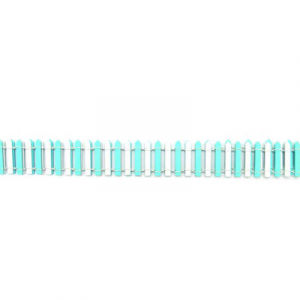 Wooden Fence Siage 50 x 90 x 0.7 cm Pink Or Blue