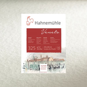 Hahnem?hle Watercolour Block Veneto 325 g- 12 Sheets