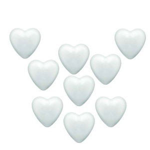 Foam Heart Design 7.1 x 7.1 cm