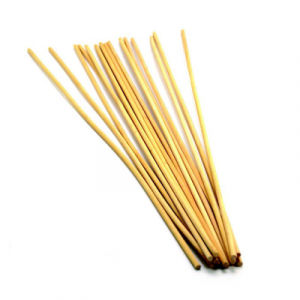 Natural Wooden Dowel Stick Round 50cm*4mm 15Pcs