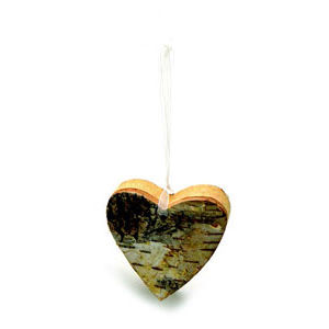 Wooden Heart 8 x 7 cm