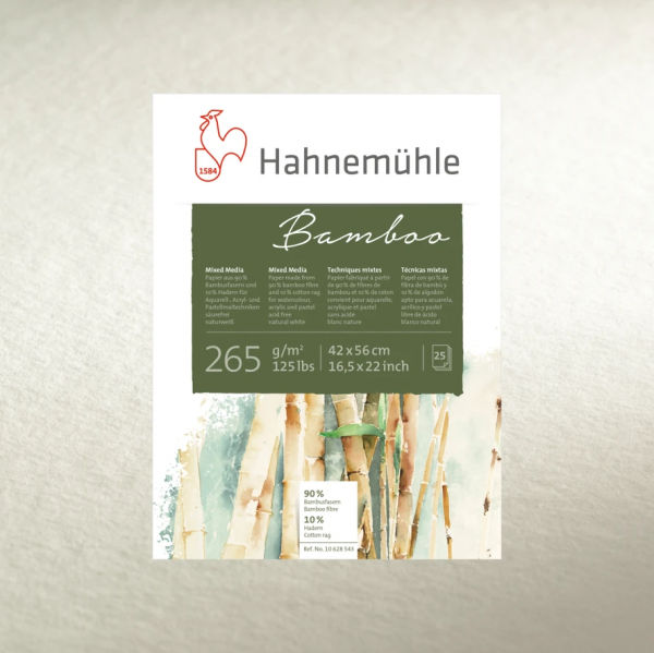 Hahnem?hle Bamboo Mixed Media Roll 1.25 x 10 m