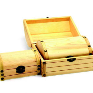 Wooden Jewel Box Set of 3 pcs