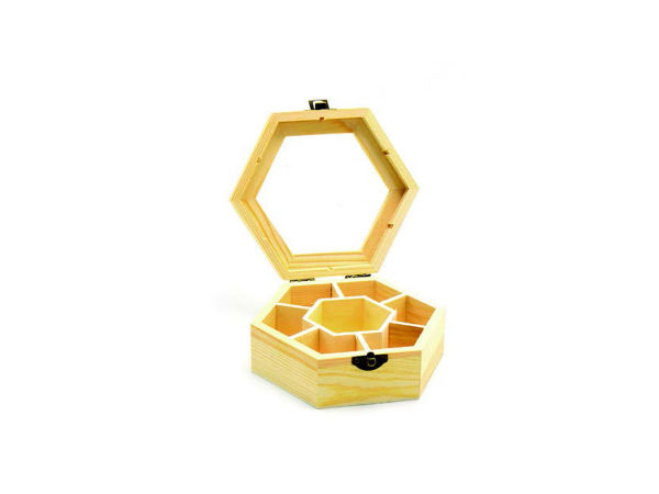 Wooden Box 15 x 13 x 5.8 cm
