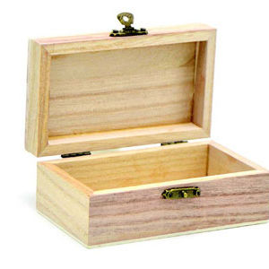 Wooden Box 12 x 8 x 6 cm