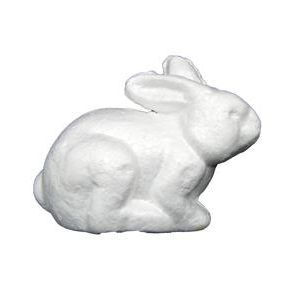 Foam Rabbit 14.5 x 10 cm